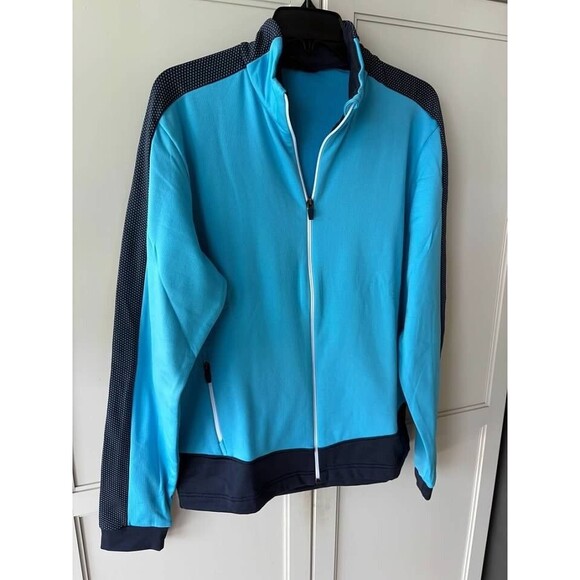 Galvin Green Dawson Mid Layer Insulated Golf Jacket- Blue-SZ M L,XL,2XL,3XL-NWT - Picture 2 of 5